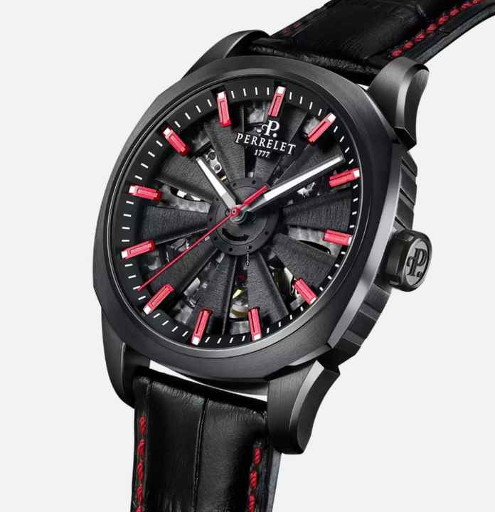  Perrelet Turbine Urban Skeleton optional in blau und grün 