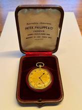 Thumbnail von Patek Philippe Taschenuhr mit überholtem Werk aus dem Jahr 1920-1925