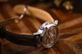 Thumbnail von Benzinger GAP 2 Graphit mit eigenem Manufakturkaliber handguillochiert mit Keramikeinlagen