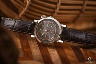 Thumbnail von Benzinger GAP 2 Graphit mit eigenem Manufakturkaliber handguillochiert mit Keramikeinlagen