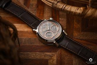 Thumbnail von Benzinger GAP 2 Graphit mit eigenem Manufakturkaliber handguillochiert mit Keramikeinlagen