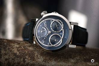 Thumbnail von Benzinger GAP 2 Midnight Blue mit eigenem Manufakturkaliber handguillochiert mit Keramikeinlagen