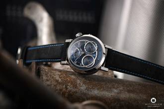 Thumbnail von Benzinger GAP 2 Midnight Blue mit eigenem Manufakturkaliber handguillochiert mit Keramikeinlagen