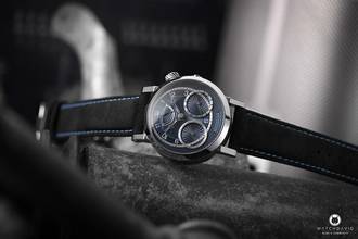 Thumbnail von Benzinger GAP 2 Midnight Blue mit eigenem Manufakturkaliber handguillochiert mit Keramikeinlagen