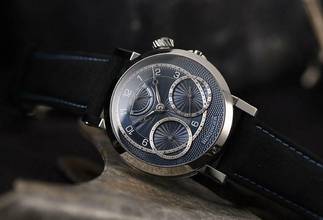 Thumbnail von Benzinger GAP 2 Midnight Blue mit eigenem Manufakturkaliber handguillochiert mit Keramikeinlagen