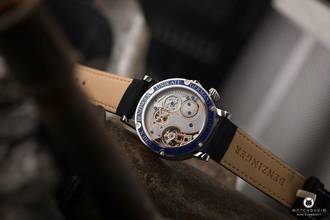 Thumbnail von Benzinger GAP 2 Midnight Blue mit eigenem Manufakturkaliber handguillochiert mit Keramikeinlagen