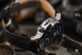 Thumbnail von Benzinger GAP 2 Midnight Blue mit eigenem Manufakturkaliber handguillochiert mit Keramikeinlagen