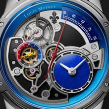 Thumbnail von Louis Moinet Tempograph NEO Onyx optional Lapis Lazuli blue