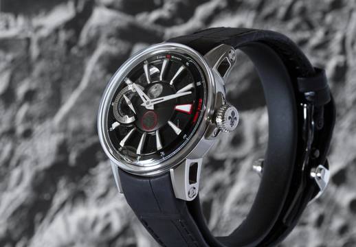  Louis Moinet Black Moon Meteorite Aventurine Titanium 