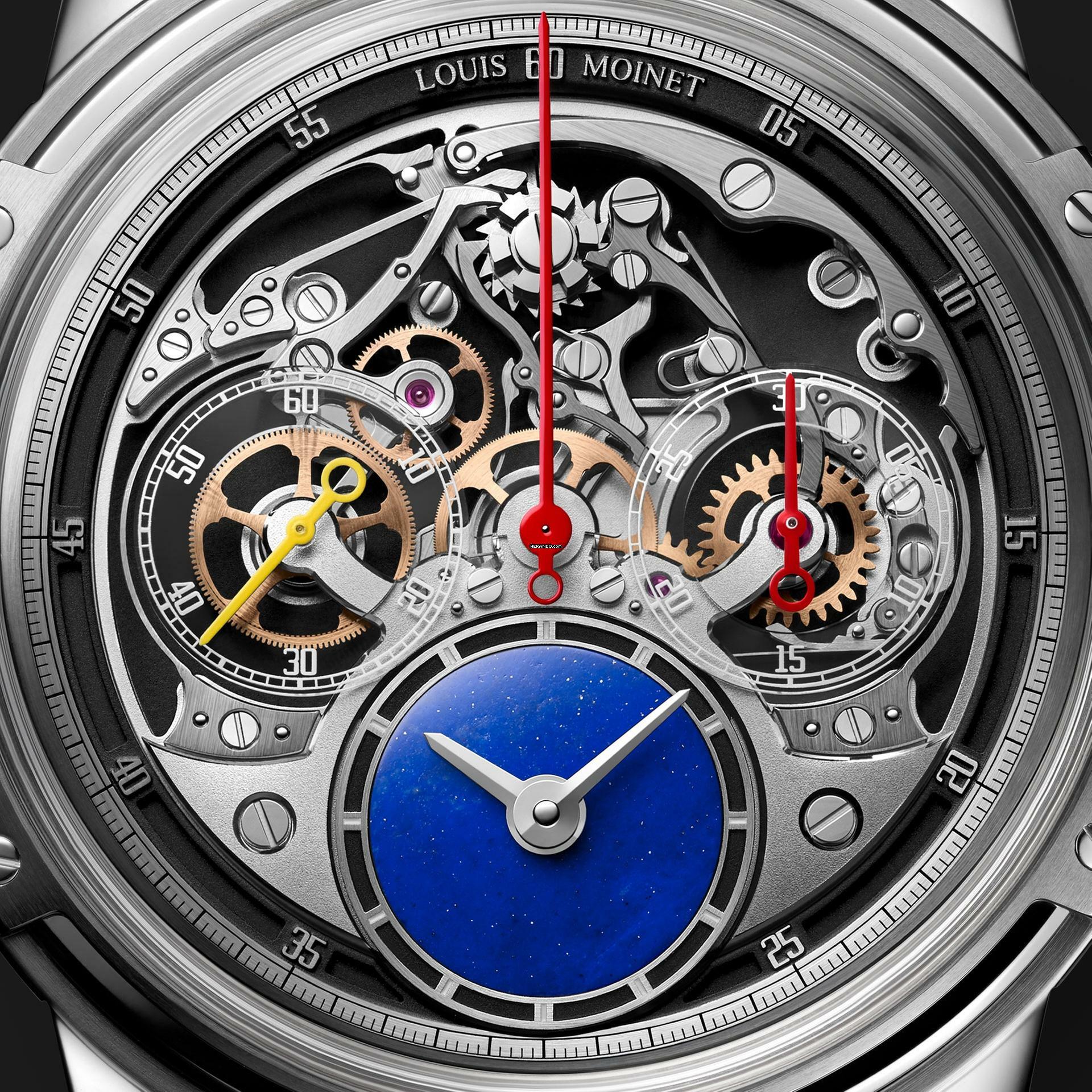  Louis Moinet Memoris NEO Lapis Lazuli optional Onyx 