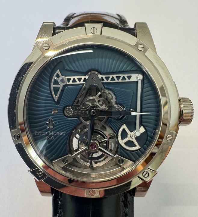  Louis Moinet LM-14.70.03/20 Handaufzug 2013 Weißgold Neuwertig & Ungetragen </h1> 