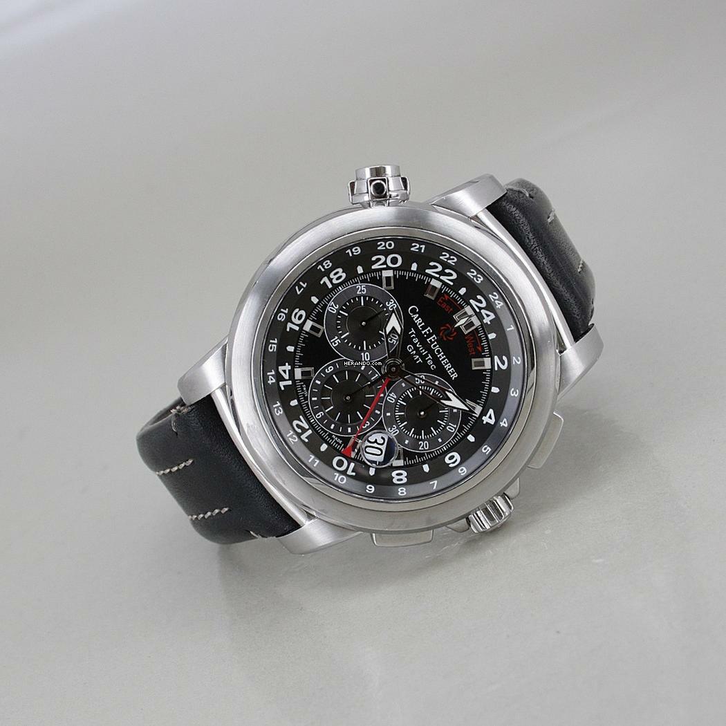  Carl F. Bucherer Patravi TravelTec GMT Automatic Chronometer Ø 47 mm Full Set </h1> 