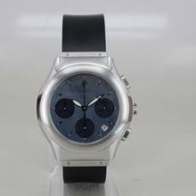 Thumbnail von Hublot Elegant MDM Chronograph Automatic Ø 40 mm MOP dial blue Full Set Top Zustand </h1>