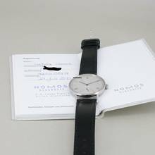 Thumbnail von NOMOS Ludwig Glashütte Ludwig Siemens Handaufzug Ø35 mm ungetragen Full Set </h1>