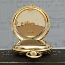 Thumbnail von A. Lange & Söhne Full Set“ 18k Gold qualität 1A Taschenuhr Seconde Morte um 1886 Sehr Selten </h1>