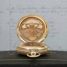 Thumbnail von A. Lange & Söhne 150g 18k Louis XV. Renaissance Savonette Taschenuhr ¼ Repetition Orign Box 1882 </h1>