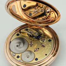 Thumbnail von A. Lange & Söhne 55mm Gr 130g schwere Qualität 1A Taschenuhr 18k Gold mit Box & Zertifikat 1906 </h1>