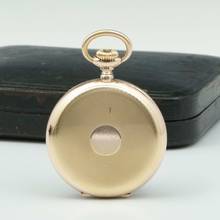 Thumbnail von Patek Philippe Gondolo Mint 56mm Chronometro Gondolo 18k Gold mit Original-Box um 1914. Full Set Box und Papiere