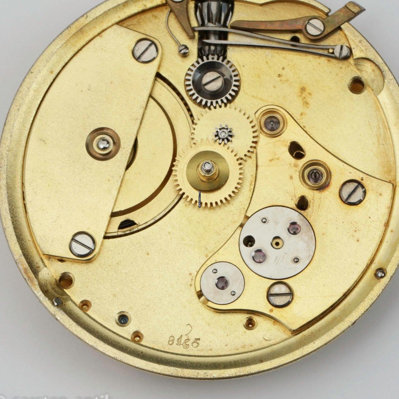 Thumbnail von Richard Glaeser Glashütter Rarität 1A 18k Gold Taschenuhr Reseller Eduard Fleischer Glashütte & Dresden
