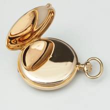 Thumbnail von Richard Glaeser Glashütter Rarität 1A 18k Gold Taschenuhr Reseller Eduard Fleischer Glashütte & Dresden