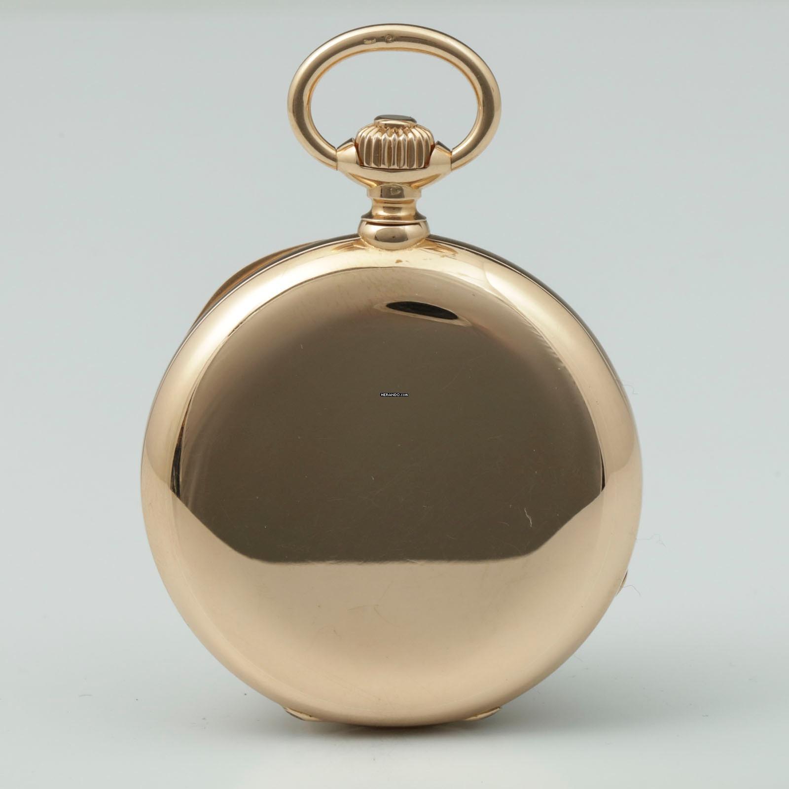 Thumbnail von Richard Glaeser Glashütter Rarität 1A 18k Gold Taschenuhr Reseller Eduard Fleischer Glashütte & Dresden