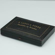 Thumbnail von A. Lange & Söhne neuwertige Silber Taschenuhr 1A Original Etui Gangschein der Sternwarte 1893 </h1>