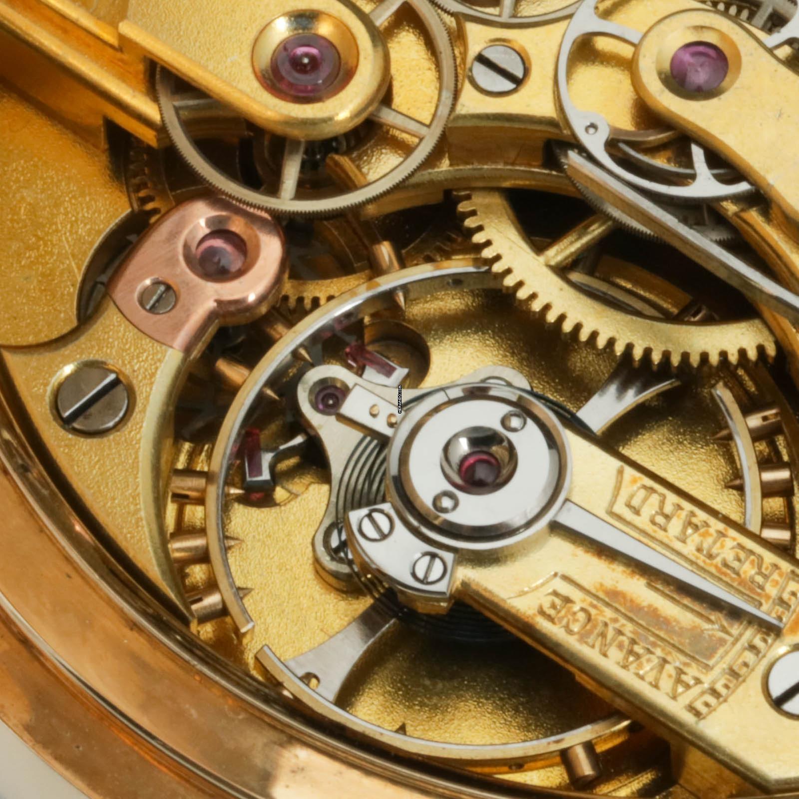 Thumbnail von Ungemarkt Taschenuhr Gr. schwerer Schweizer Ankerchronometer Split Sekunde 1890 Valée de Joux