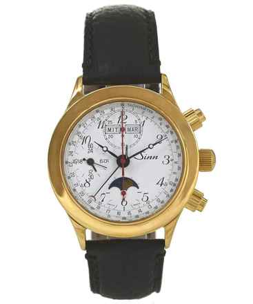  Sinn Kalenderuhr Chronograph mit Mondphase Ref. 6026  