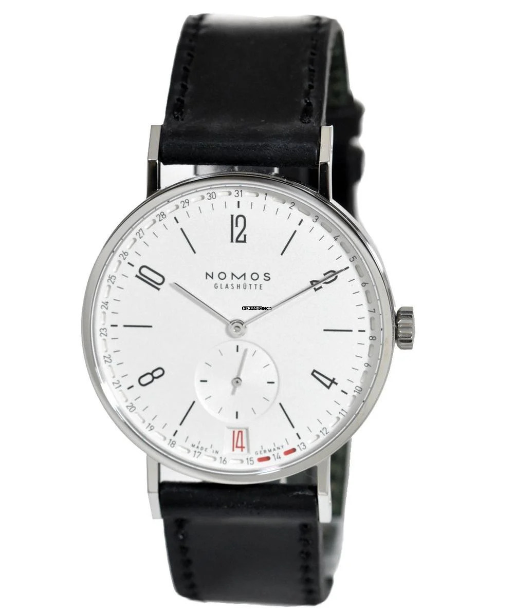  NOMOS Tangente 2Date Handaufzug Ref. 135 
