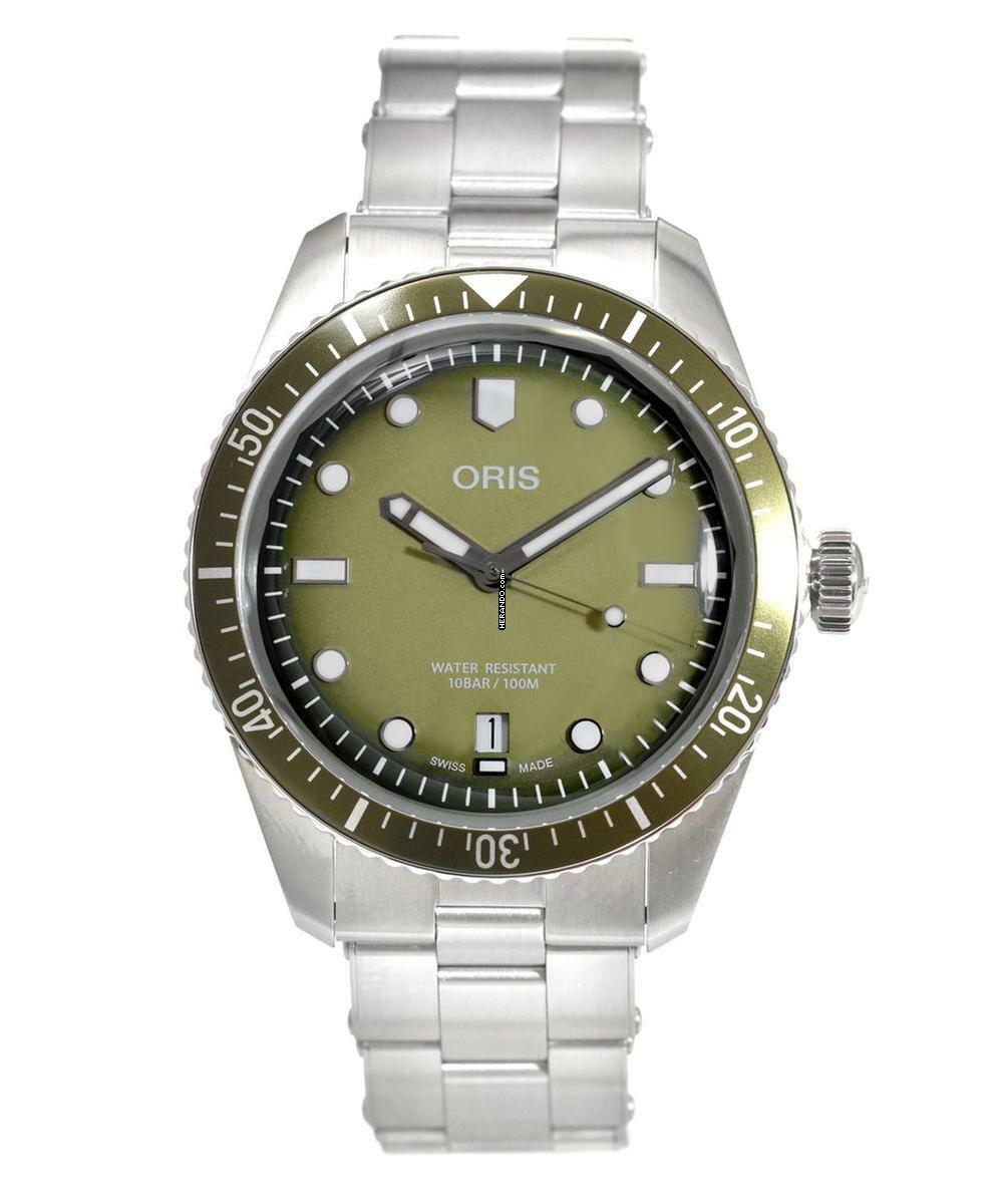  Oris Divers Sixty Five Date Ref. 01 733 7707 4057-07 8 20 18 