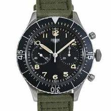 Thumbnail von TAG Heuer Bundeswehr Chronograph Flyback Ref. 1550 SG Vintage </h1>