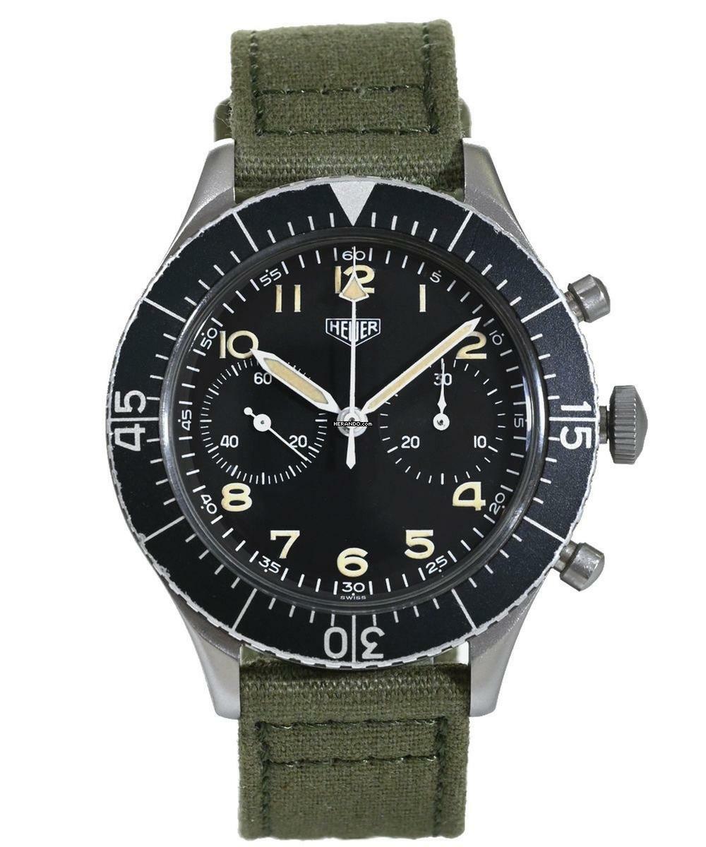 TAG Heuer Bundeswehr Chronograph Flyback Ref. 1550 SG Vintage </h1>