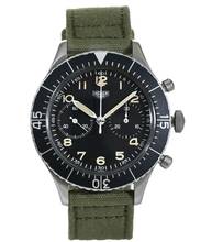 Thumbnail von TAG Heuer Bundeswehr Chronograph Flyback Ref. 1550 SG Vintage </h1>