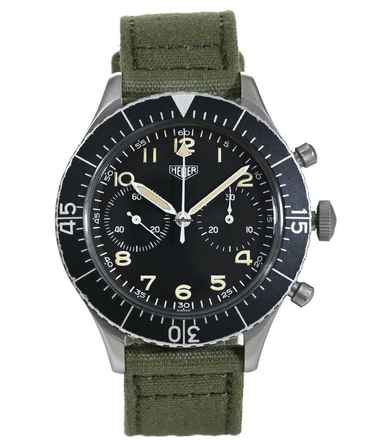  TAG Heuer Bundeswehr Chronograph Flyback Ref. 1550 SG Vintage </h1> 
