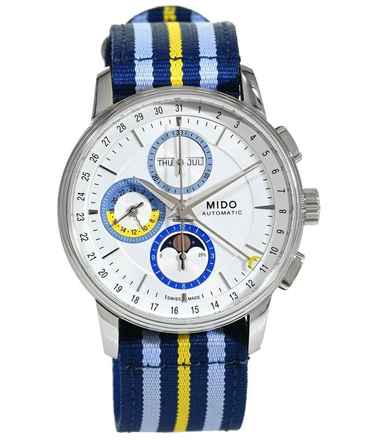  Mido Baroncelli Moonphase Chronograph Moonphase Ref. M027.625.17.031.00 31,5 </h1> 