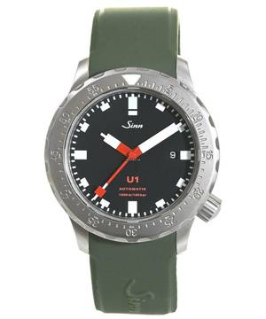  Sinn U1 aus U-Boot-Stahl (Monochrom Lünette) Ref. 1010 </h1> 