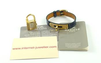 Thumbnail von Hermès Kelly Lock 18Krt. Gelbgold Brillanten