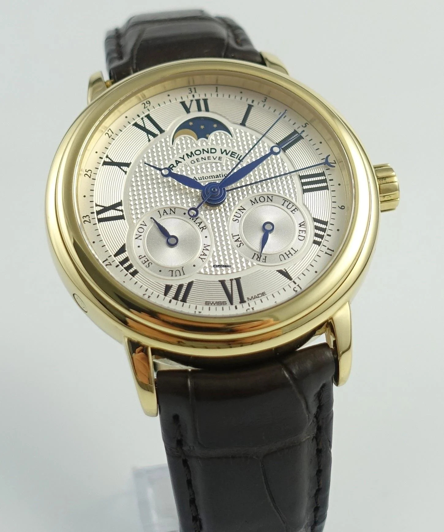 Thumbnail von Raymond Weil Maestro 750 Gelbgold Kalendar 35TH Anniversary Edition