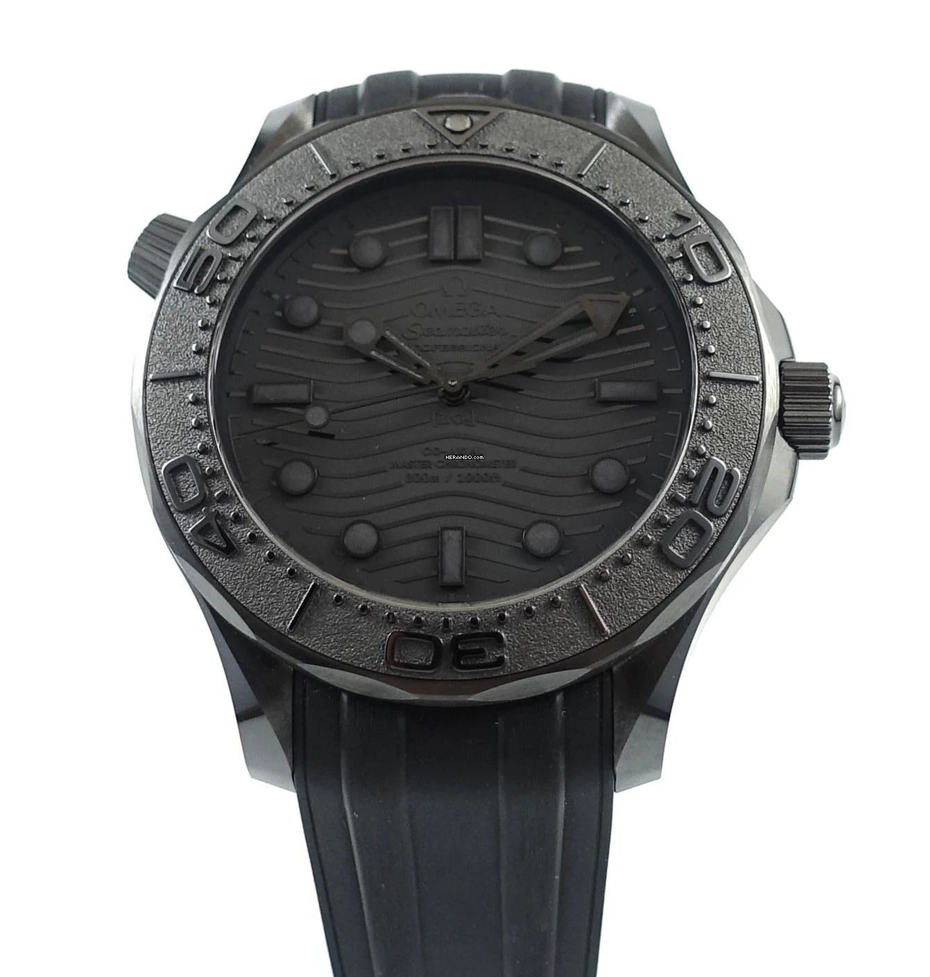  Omega Seamaster Diver 300 M Black Black 