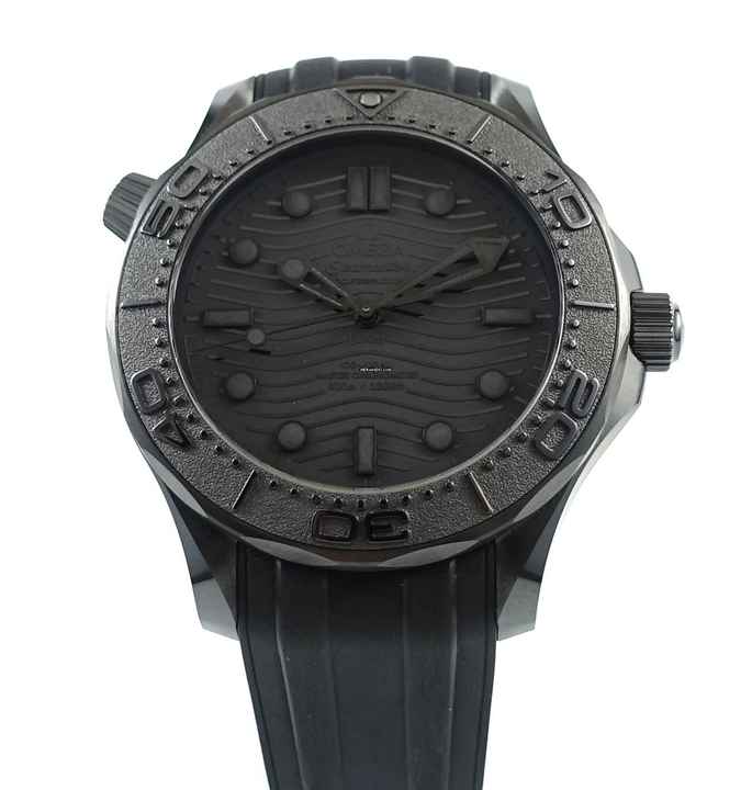  Omega Seamaster Diver 300 M Black Black 