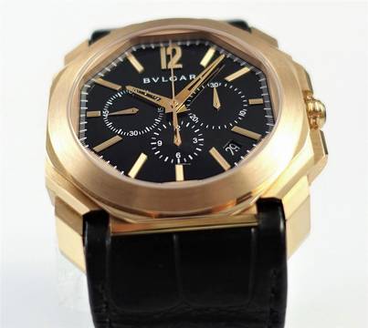  Bulgari Octo Velocissimo 750 Rosegold Chronograph 102115 