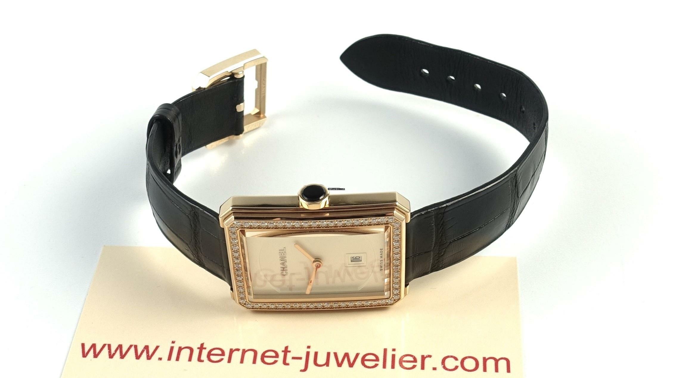 Thumbnail von Chanel Boy-Friend Rose Gold Diamonds