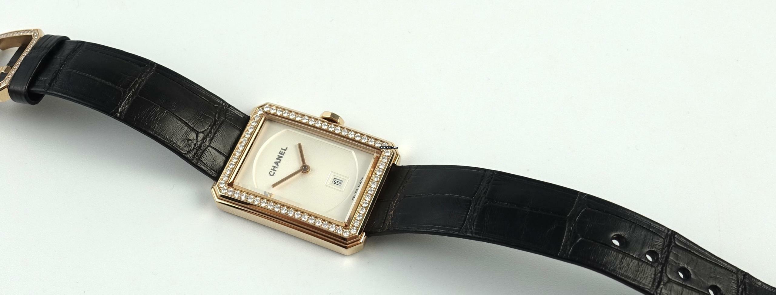 Thumbnail von Chanel Boy-Friend Rose Gold Diamonds