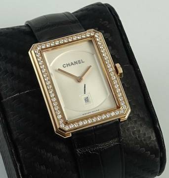  Chanel Boy-Friend Rose Gold Diamonds 