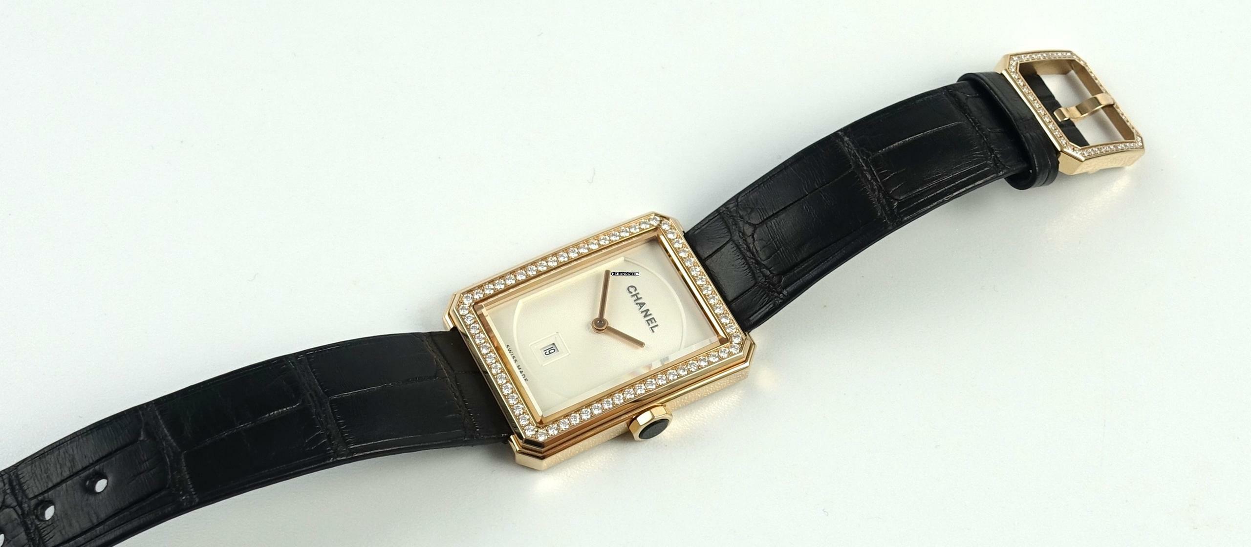 Thumbnail von Chanel Boy-Friend Rose Gold Diamonds