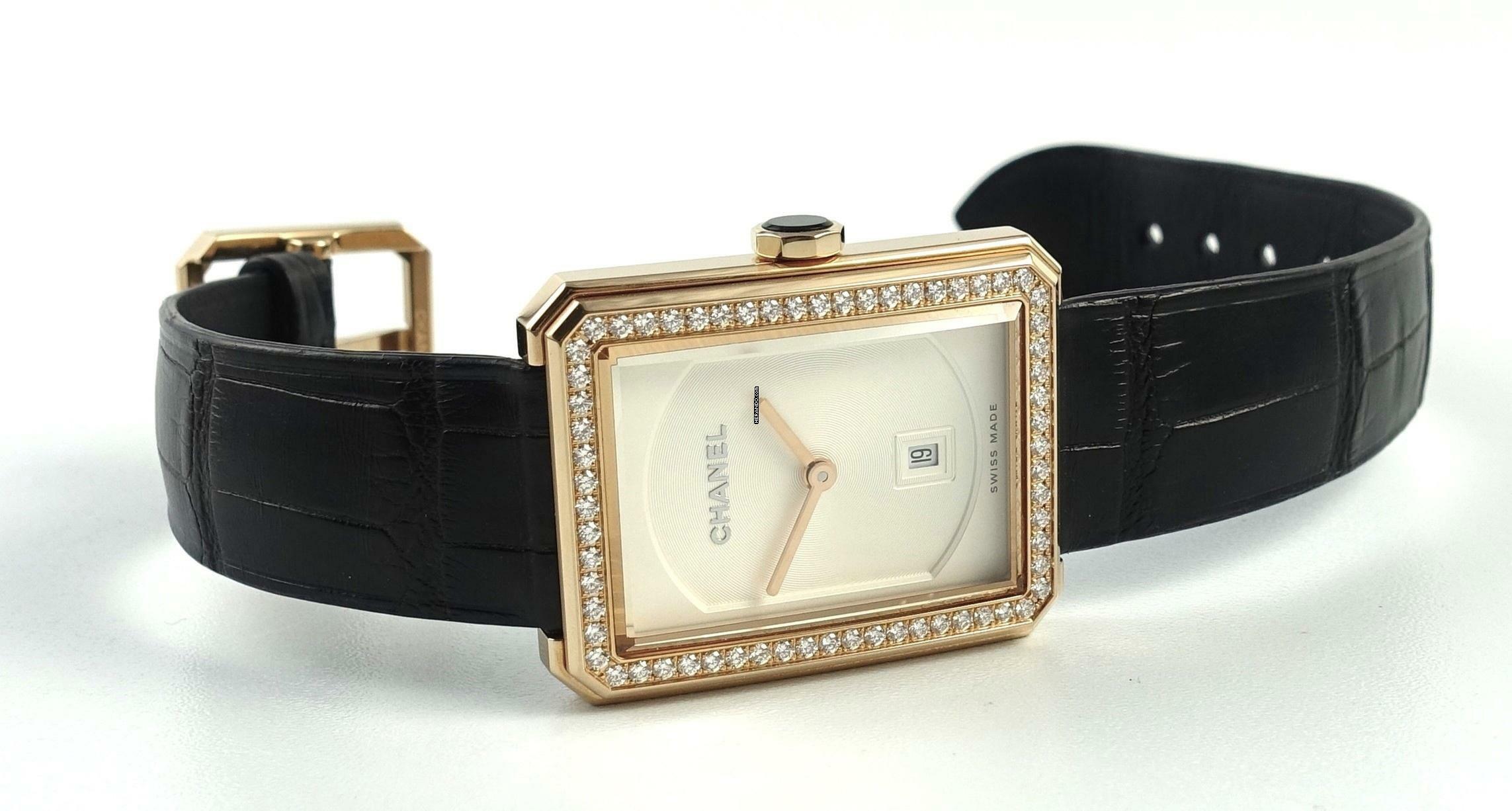 Thumbnail von Chanel Boy-Friend Rose Gold Diamonds