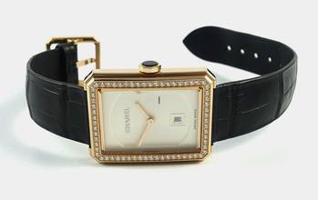 Thumbnail von Chanel Boy-Friend Rose Gold Diamonds