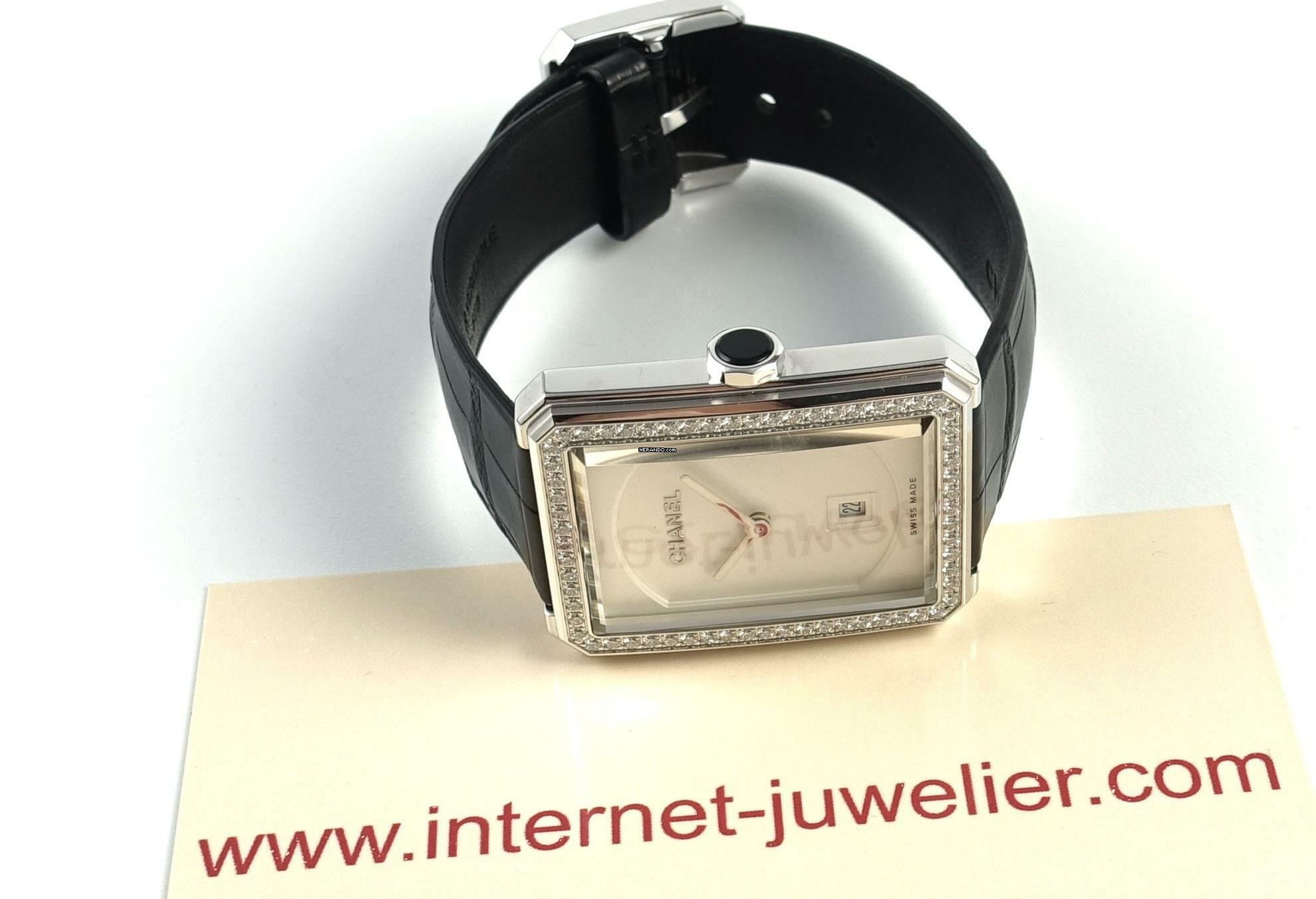 Thumbnail von Chanel Boy-Friend White Gold Diamonds