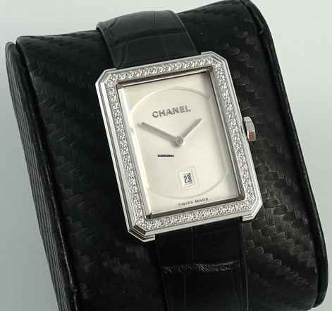  Chanel Boy-Friend White Gold Diamonds 