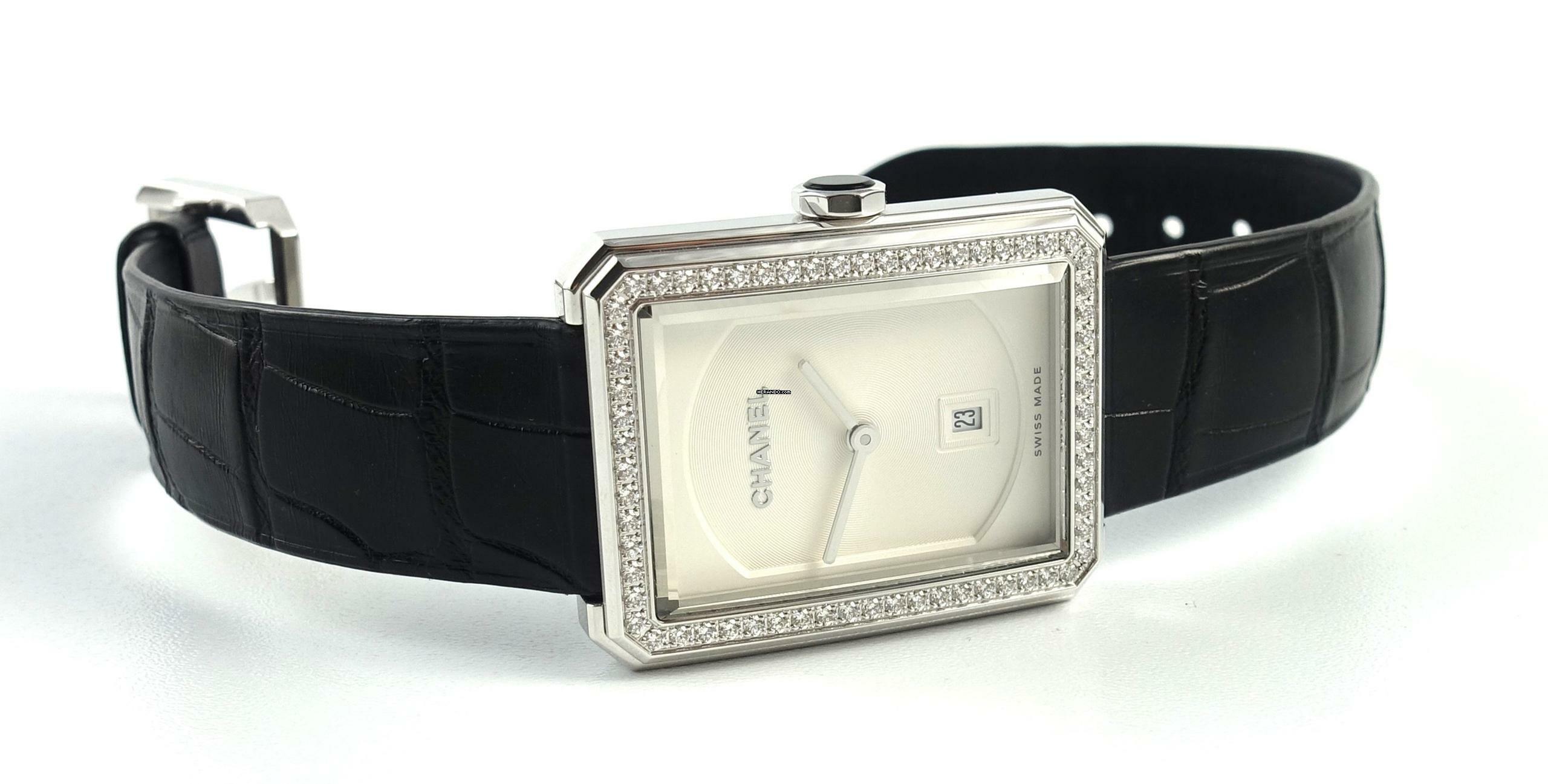 Thumbnail von Chanel Boy-Friend White Gold Diamonds